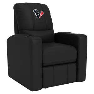 Stealth Recliner with  Houston Texans Primary Logo