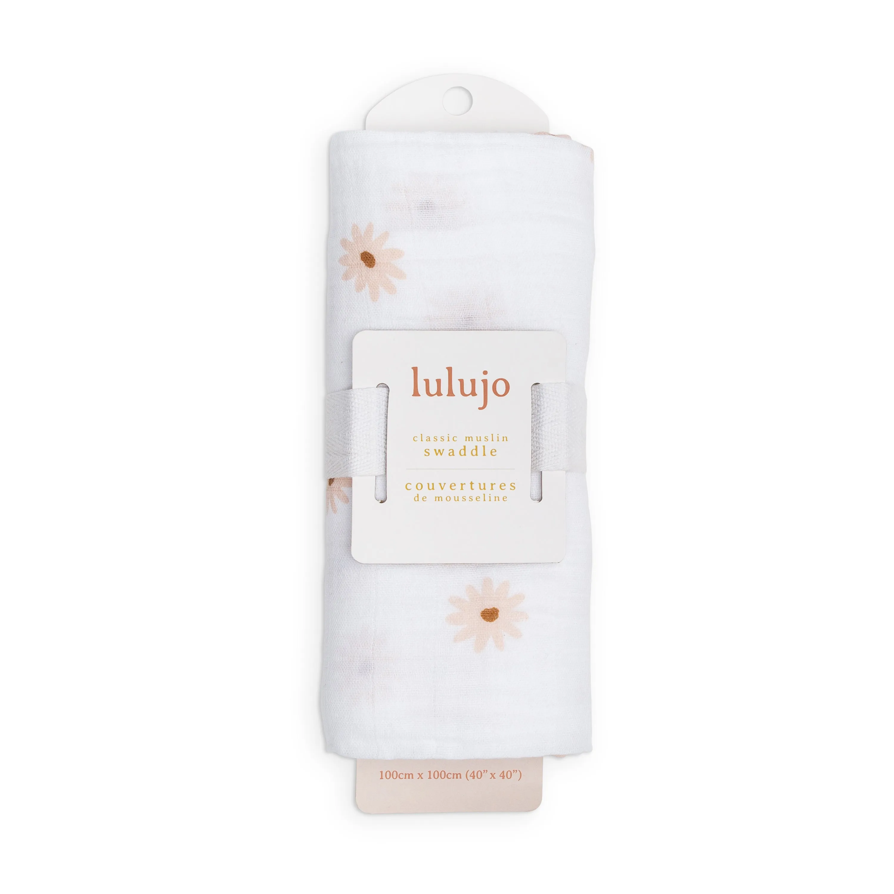 Swaddle Blanket Multipurpose Muslin - Daisies