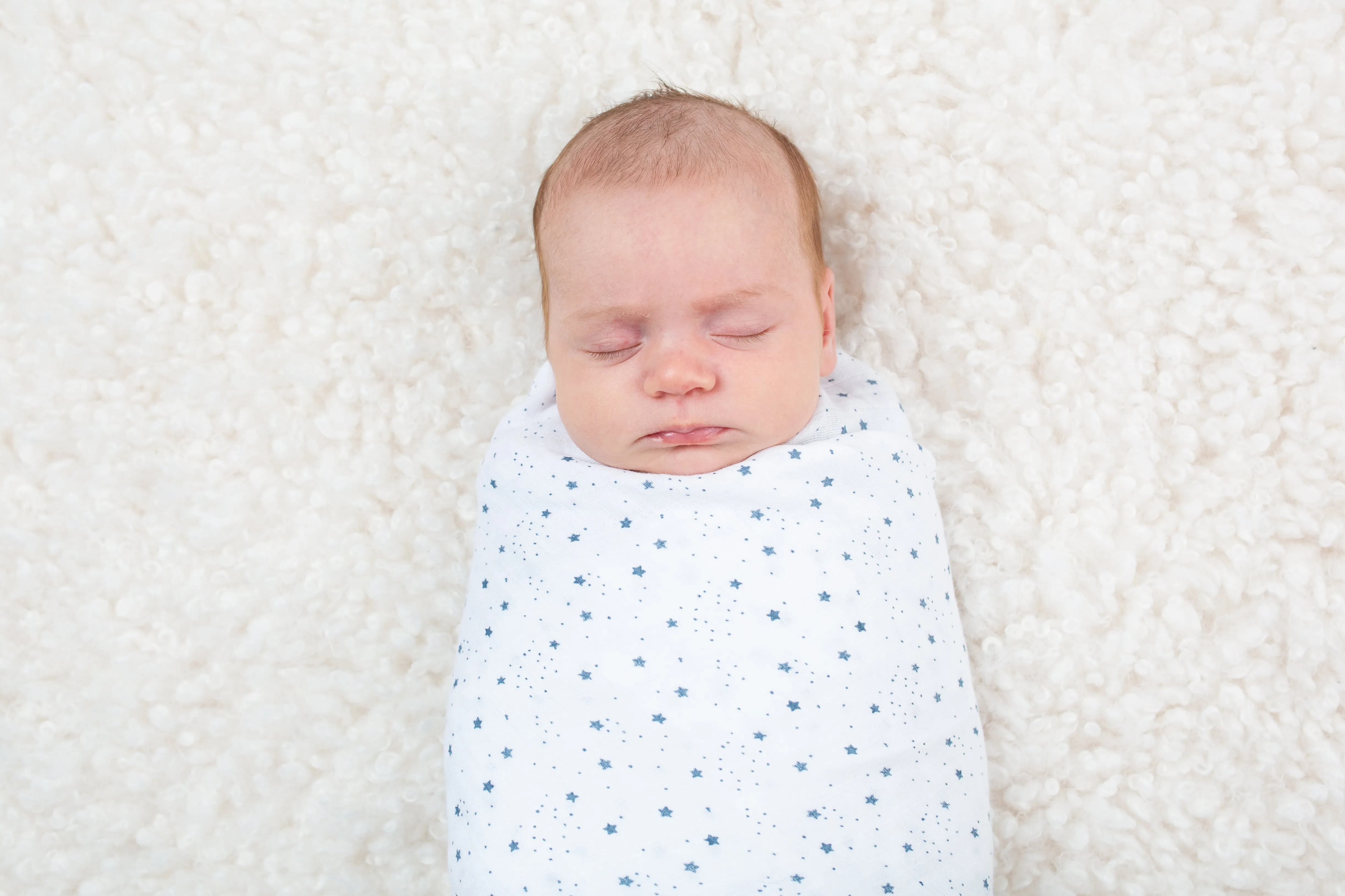 Swaddle Blanket Multipurpose Muslin - Stars