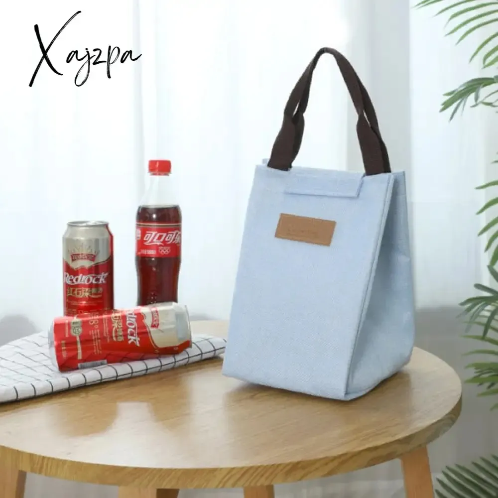 Xajzpa - Fashion Lunch Bag Insulated Thermal  Lovely Cat Multicolor Breakfast Box Bags Women Portable Hand Pack Picnic Travel Products