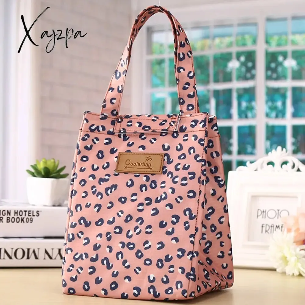 Xajzpa - Fashion Lunch Bag Insulated Thermal  Lovely Cat Multicolor Breakfast Box Bags Women Portable Hand Pack Picnic Travel Products